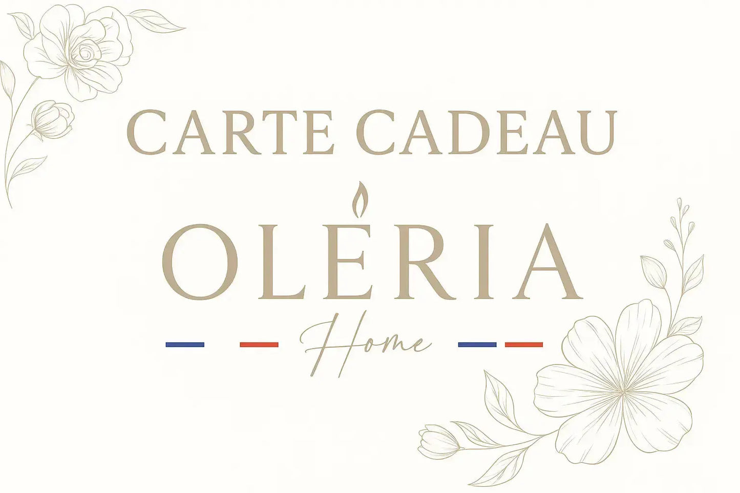 Carte cadeau- Oléria Home Oléria Home