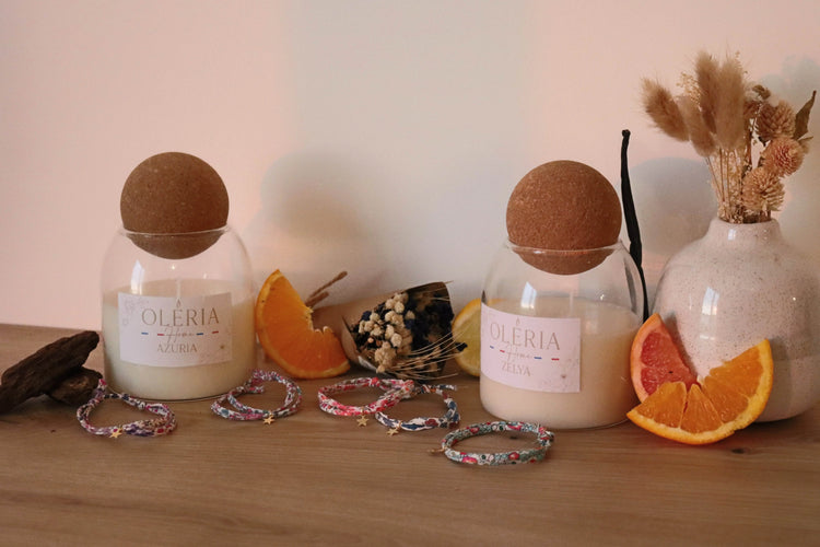 Les Bougies surprises Liberty - Oléria Home